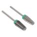 Manicure Tips Nail Polishing Tips Versatile Functions Tungsten Steel 2 Different Nail Tips Skin-friendly for Most Nail Shaping Cutters