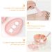 Buy 1 Set Mask Bowl DIY Facial Cosmetic Kit | Skin Spatula & Beauty Tools for Salon | Pink Makeup Brush Set - International Shipping Available - Buy Online on GoSupps.com
