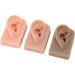 ZJchao 3Pcs Silicone Ear Model - 3 Colors Soft & Flexible Right Ear Simulation Display Props - Buy Online on GoSupps.com