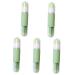 FRCOLOR 5 Sets Telescopic Makeup Brush Tools Makeup Portable Makeup Brush Cosmetics Brush Convenient Makeup Tool Lip Brush Multifunction Cosmetic Brush Artificial Fiber