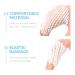 FRCOLOR 2 Rolls Elastic First Aid Sports Wrap - Tubular Bandages & Mesh Fix Net Tape - 200x5.8cm - White - International Shipping - Buy Online on GoSupps.com