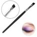 Professional Makeup Brush - Black Flat Angled Eyebrow & Eyeliner Tool for Eyeshadow | International Shipping Available - Buy Online on GoSupps.com
