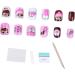 POPETPOP Children Fake Nail 3 Sets Kids False Nail Kids Art Fake Nail Nail Stickers Nail Art Decals Colorful Kids Nail Stickers Child Cartoon Fake Nail Patch Cartoon Nail Art Sticker - Buy Online on GoSupps.com