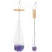Facesunny Bottle Brush Pack of 2 Cleaning Brushes Cleaning Bottle Cleaner for Glass Bottles White