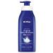 NIVEA Original Daily Moisture Body Lotion - 48 Hour Moisture For Normal To Dry Skin - 16.9 fl. oz. Pump Bottle