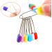 Supvox 50 Pcs Plastic Head Baby Diaper Safety Pins Baby Safety Pins Diaper Pins Safety Locking Baby Cloth Diaper Nappy Pins - Buy Online on GoSupps.com