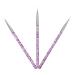 3 pieces nail brush 7/9 /11 mm nail liner tools nail brush set nail art painting pen nail design brush