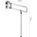 Bathroom Grab Bar Safety Support Rail Foldable Toilet Grab Bar Barrier-Free Railing Handle for The Elderly Disabled/Stainless-Steel Bathroo - Buy Online on GoSupps.com