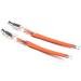 SOODASE Rubber Transparent Replacement Frame Legs For Oakley Crosslink Sweep/Switch Glasses Frame Orange