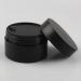 Tianzd 24pcs 50g Matte Black Cosmetic Containers with 6 Spoons - Durable Plastic Cream Jars for Doses & Gels - International Shipping Available - Buy Online on GoSupps.com