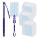 Firstrays Disposable Electrostatic Dust Duster Fiber Brush Duster Household Cleaning Housework Dust Duster Easy to Use