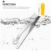 NOLITOY Nose Hair Trimmer for Men | Reusable Grooming Tool & Tweezers | Steel Clipper Set for Precise Hair Removal - Buy Online on GoSupps.com