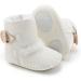 Sonsage Infant Baby Snow Boots | Anti-Skid Sole Ankle Booties | Winter Warm Crib Shoes | 12-18 Months | White - Buy Online on GoSupps.com