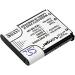 Replacement Battery Compatible with Panasonic Attune II HD3 WX-CH455 WX-ST100 WX-ST300 Part Number: WX-SB100 700mAh/3.7V