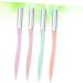 Housoutil 4 Sets Ladies Razor Eyebrow Shaper - Women's Facial Razors & Makeup Tool Kit for Perfect Eyebrows | Portable Beauty Essential - Buy Online on GoSupps.com