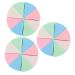 FRCOLOR 9 Sets Triangular Makeup Sponge Puffs - Wedge Shape Cosmetic Tools for Women - Perfect for Foundation & Loose Powder Application - Buy Online on GoSupps.com