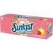 Sunkist Strawberry Lemonade Soda Cans 12 FL Oz 12 Count - Buy Online on GoSupps.com
