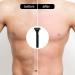 Buy Dhqkqg Back Hair Remover | Ergonomic Foldable Men's Razor for Effective Back Shaving - Buy Online on GoSupps.com