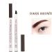 3-in-1 Waterproof Eyebrow Makeup Kit | Eyebrow Tattoo Pencil, Powder, and Eyeliner | Long-Lasting & Buildable | Dark Brown/Black | Includes 10 Stencils - Buy Online on GoSupps.com
