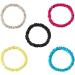 Townssilk 100% Pure Mulberry Silk Skinnie Hair Bobbles - 22 Momme Luxury Elastic, 5pc Set - Colour Combination8 - Buy Online on GoSupps.com