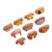 Cabilock Halloween costume 5 pieces children decoration photos large pack wrong teeth for children jokes fake tooth costume teeth prosthesis clothing braces rabbit teeth