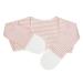Edenswear Zinc-Infused Mitten Sleeves for Kids with Eczema (Pink 9 Months)