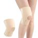 Knee Brace - 1 PC Adjustable Ultra-thin Knee Compression Support Sleeve Brace for Men and Women Adjustable Knee Wrap for Sports Running Meniscus Tear ACL MCL Arthritis Injurie (Skin)