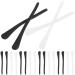 Kisangel 10 pairs of glasses tube sleeves soft replacement tips for glasses glasses pieces of glasses Pipe sleeve glasses oven bracket for glasses ears.