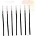 WOONEKY 100pcs Eyeliner Eyebrow Liner Brush Cosmetics Brush Fine Line Brush Makeup Tools With Hat - Buy Online on GoSupps.com