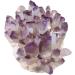 Amethyst Crystals 1pcs Purple Quartz Crystal Cluster Crystal Specimen Amethyst Cluster JIZTGEDM (Size : 300-400g) - Buy Online on GoSupps.com