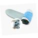Healeved Plantar Fasciitis Insoles - Breathable Sports Shoe Inserts for Foot Support - Grey, Size 1 (1 Pair) - Buy Online on GoSupps.com