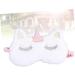Work Eye Mask Facial Mask for Kids - White Eyelash Lemon Cocktail Straws - 1 Count (Pack of 1) - International Shipping Available - Buy Online on GoSupps.com