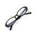 Oval Blue Light Blocking Glasses for Women Men Fashion Small 90s Non-prescription Computer Glasses IF8094-2