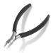 CGBE Toenail Clippers,Nail Clippers for Thick & Ingrown Toenails Professional Podiatrist Toenail Clippers Kits Stainless Steel Big Toenail Clippers with Silicone Handle for Seniors (Black)