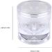 TQUXNGA White Chrome Nail Powder Shimmered Chrome Pigment Powder Mirrored Effect Nails Art Powder for Manicures Decorations - Buy Online on GoSupps.com
