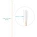 100 Pcs Cotton Swabs - Long Wooden Handle Medical Ear Cleaning & Wound Care Buds - Buy Online on GoSupps.com