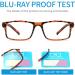 Yuluki 4 Pack Reading Glasses Blue Light Blocking Quality Rectangle Frame Mens Womens Computer Readers with Spring Hinge +2.75 4 Pack Mix 2.75 x - Buy Online on GoSupps.com