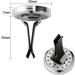 Qitndasen 2PCs Premium Auto Aromatherapy Diffuser - Stainless Steel Vent Clip & 40 Replacement Pads (10 Colors) - Life Tree & Lucky Tree Designs - Buy Online on GoSupps.com