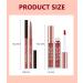 LANGMANNI 6 Matte Lipstick with 6 Lipliners Durable Makeup Set Long-Lasting Non-Stick Cup Not Fade Waterproof Pigmented Velvet Lipgloss Kit Beauty Cosmetics Makeup Gift for Girls (#B) - Buy Online on GoSupps.com