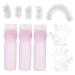 POPETPOP 1 Set Hair Coloring Tools Bleach Hair Kit Hair Bleaching Kit Bleach Kit Hair Dying Accessory Kit Hair Coloring Kit Hair Oil Applicator Hair Dye Kit Portable Shower Cap Plastic 6.9x4.8cm Pink