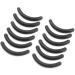 12 Pcs Black Rubber Makeup Tool Eyelash Curler Replacement Pads for Lady Superior Quality and Creative Fashion Processed - Buy Online on GoSupps.com
