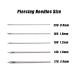 Disposable Professional Piercing Needles - 16G 100Pcs for Body, Ear, Navel, Nose, Lip, Nipple - Buy Online on GoSupps.com