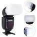 Godox Flash Diffuser Dome Bounce - 3 Pack White for V860II V850II TT685 TT600 Speedlight - Buy Online on GoSupps.com