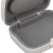 Hearing Aids Case Large Capacity Portable Quadrate Black Hearing Aids Storage Box for Home Outdoor Travelling(White) - Buy Online on GoSupps.com