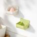 dijiusidy Makeup Sponge Bracket Portable Drill-free Wall-mounted Self-adhesive 2 Compartment Removable Puff Draining Holder - Buy Online on GoSupps.com