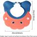 Adjustable Silicone Baby Shower Cap for Infants & Toddlers - Blue - Buy Online on GoSupps.com