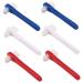 Clispeed 6st double-headed false toothbrush toothbrushes for prostheses 2 bristles toothbrush prosthesis toothbrush toothbrush for denture partial denture.