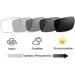 Eyetary Blue Light Filter Reading Glasses for Men - Photochrome Sunglasses (+1.00 to +4.00 Diopters) - Stylish +1.5 Lens Index 1.56 - Protect Your Eyes! - Buy Online on GoSupps.com