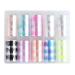 FOMIYES 1 Box Flame Star Sky Stickers Holiday Nail Art Manicure Sets Nail Ornaments Self-Adhesive Nail Stickers Nail Decals for Nail Art Flame Nail Stickers Nail Wraps Fine 3D