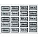 100 Platinum Blue Double Edge Safety Razor Blades, 20 x 5